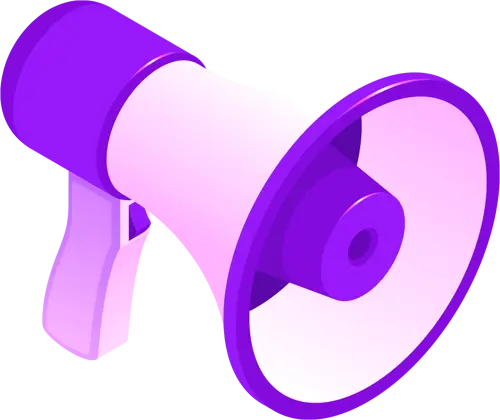 A megaphone